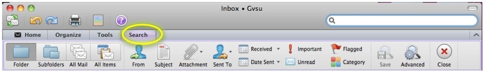 customize outlook for mac ribbon